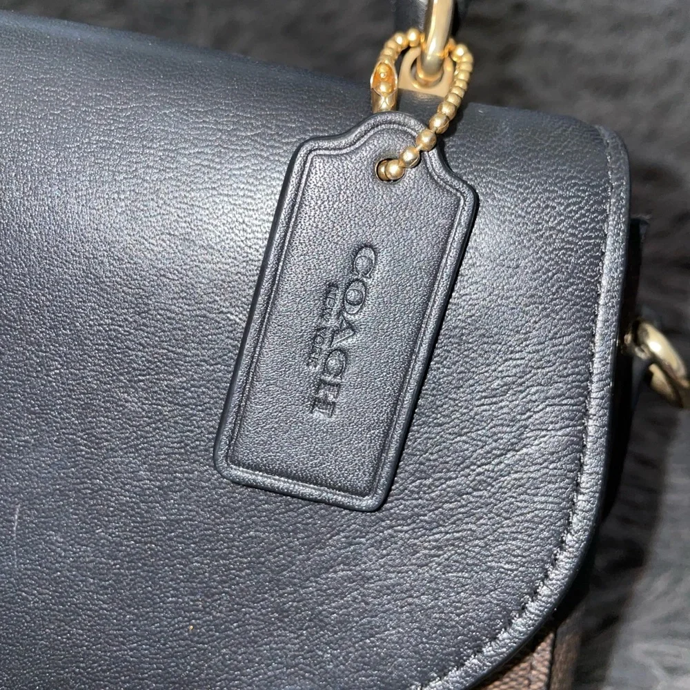Coach Logo Crossbody Bag - Picture 2 of 5